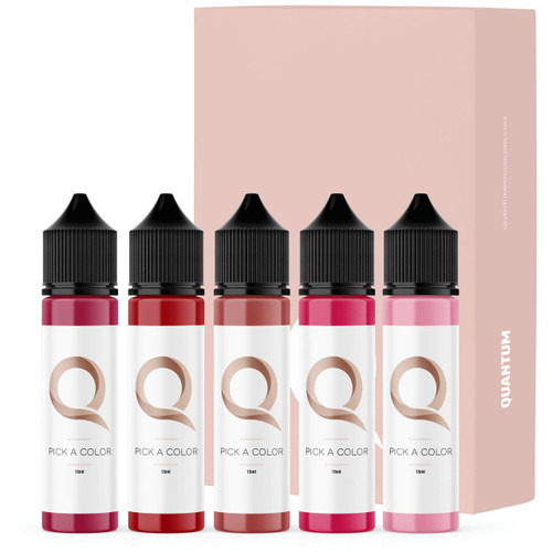 Quantum PMU Customizable Lip Set - 5 bottles 