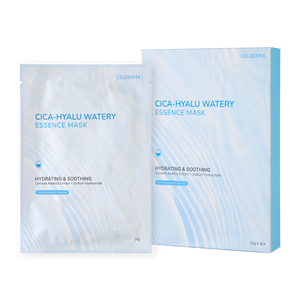 Cica-Hyalu Watery Essence Mask [4 Masks]