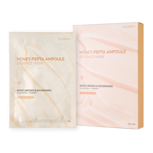 Honey-Pepta Ampoule Essence Mask [4 Masks]