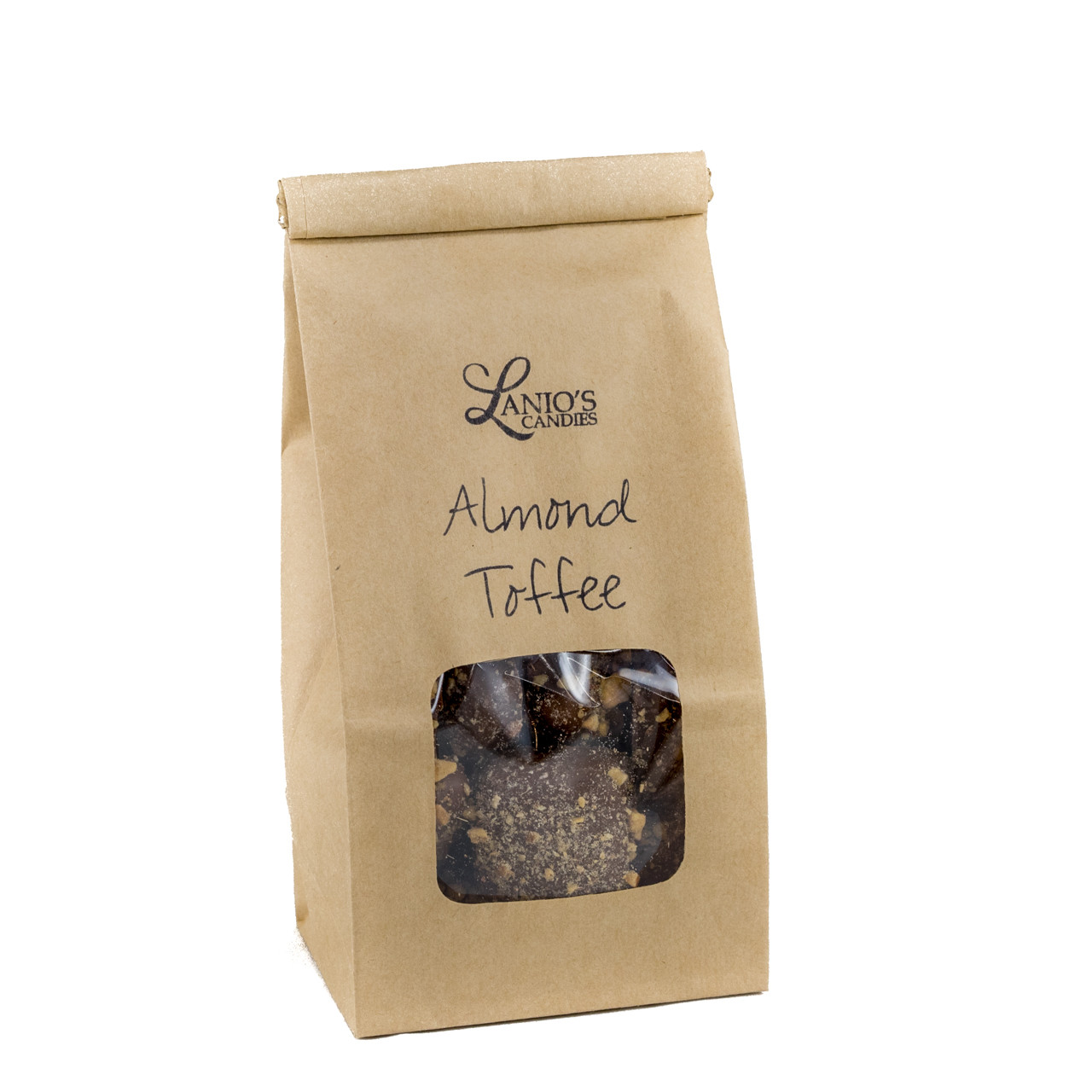 Almond Toffee Kraft Bag - Goodies Texas
