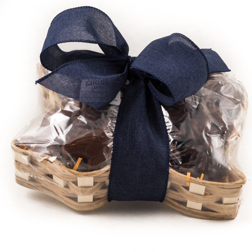 Texas Chocolate Basket Navy Blue