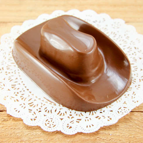 Chocolate Cowboy Hat Jumbo - Goodies Texas