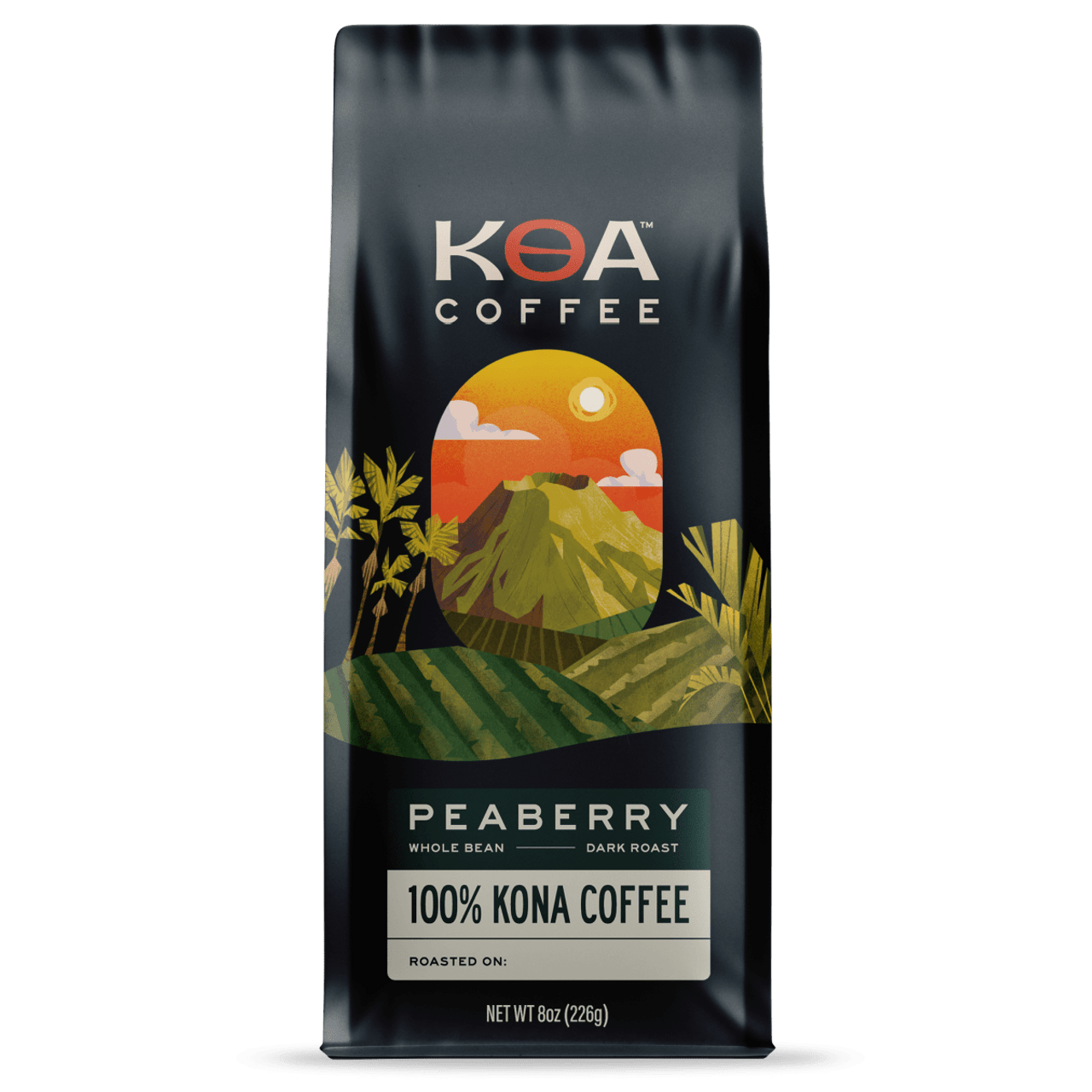 Kona Peaberry Dark Roast Whole Bean Coffee