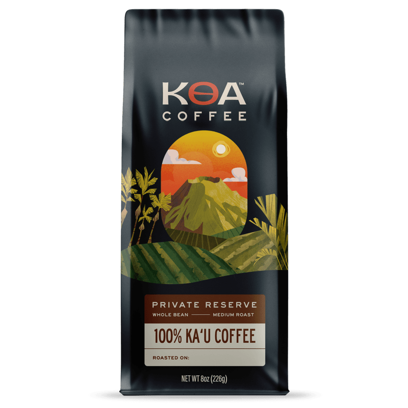 Ka'u Coffee, Private Reserve, Medium Roast Hawaiian Coffee, 8oz