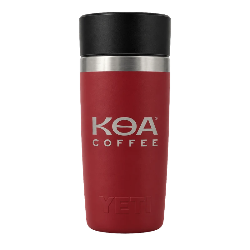 KOA Stag Red Traveler Mug 12oz