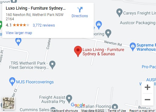 Google Maps - Luxo Living