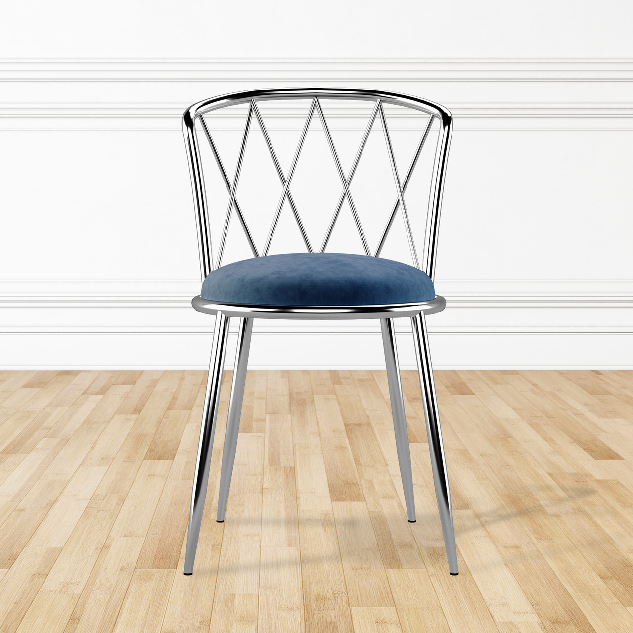 wire back dining chair