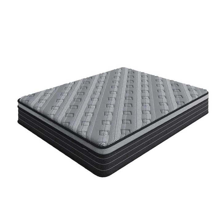 Phoebe 33cm Thick Firm Foam Euro Pillow Top Pocket Spring Mattress  - Queen