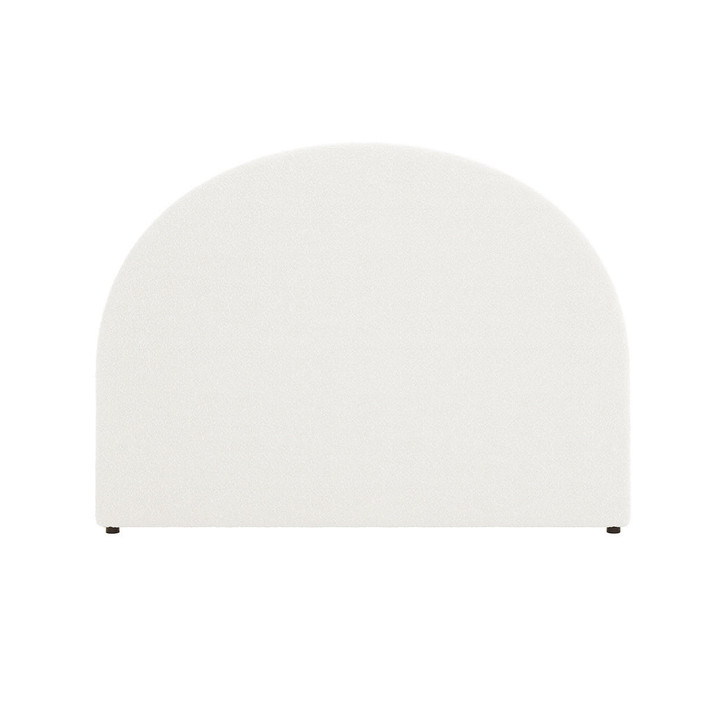 Florus Boucle Bed Head - Cream White - Double