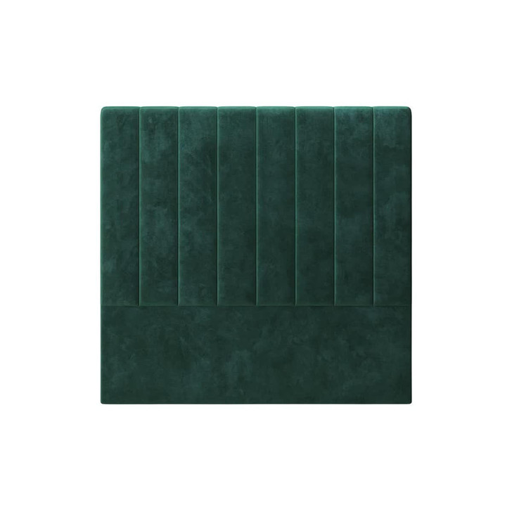 Gratiana Double Upholstered Velvet Headboard - Green