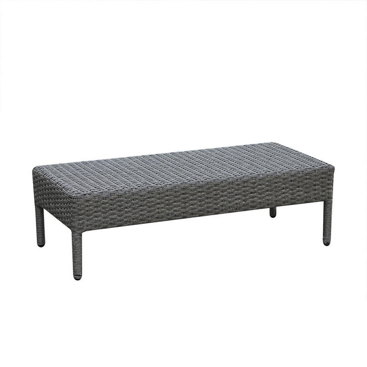 Erith Wicker Outdoor Furniture Day Bed w/ Canopy