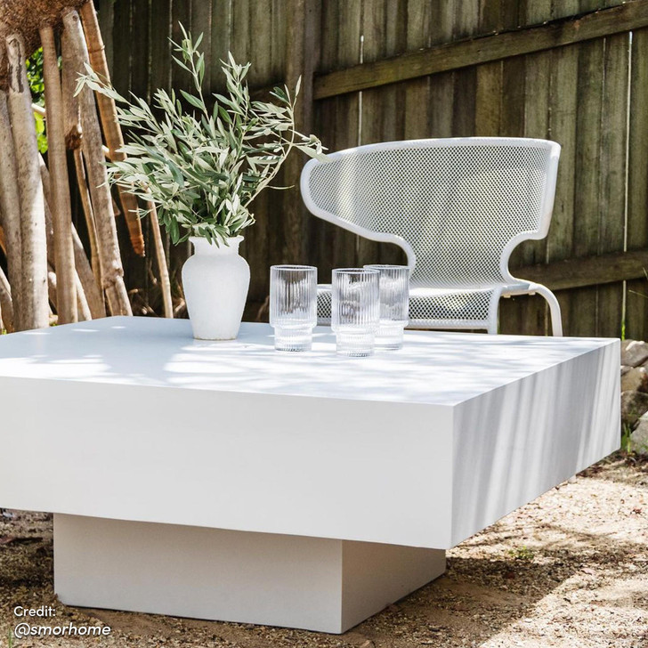 Noosa Square Concrete Indoor/Outdoor Coffee Table