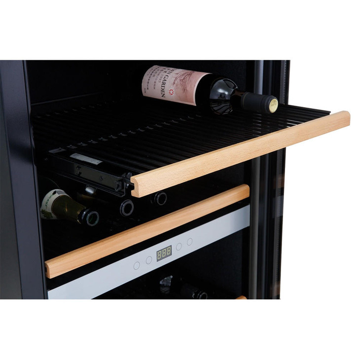 VinoVault Free Standing Dual Zone Wine Fridge 180 Bottle