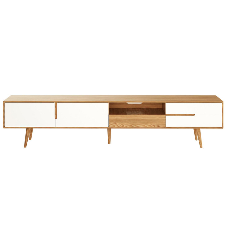 Estella 200cm American Oak Entertainment Unit - Natural