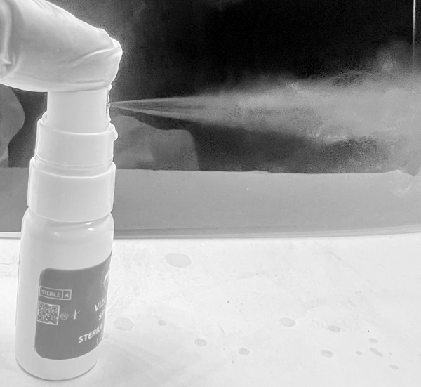 Nanoparticles are so small they are hard to see