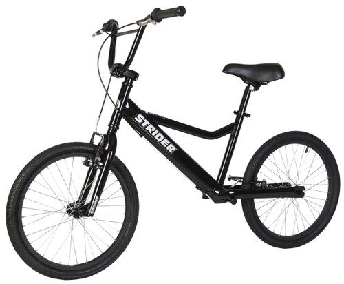 Black balance bike
