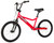 Red balance bike