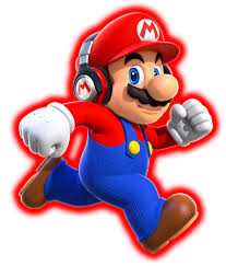 Super mario being cool af