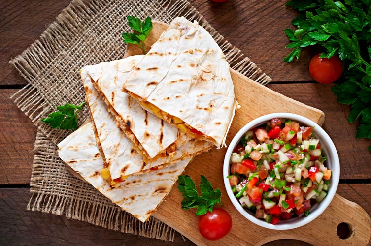 Use leftovers to make these unique quesadillas. Make quesadillas that are fun and healthy.