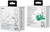 Defunc TRUE SPORT wireless sports earbuds in premium white finish.