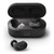 Belkin SoundForm true wireless earbuds in sleek black finish.