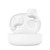 Bluetooth earbuds with compact charging case.