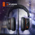 Soft leatherette ear cushions for lasting comfort.