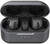 Long battery life earbuds with wireless charging.