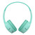 Bluetooth on-ear headphones with 85dB volume limit.