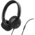 JLab Studio 2 wired on-ear headphones in Black.