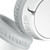 Adjustable headband with soft ear cushions.