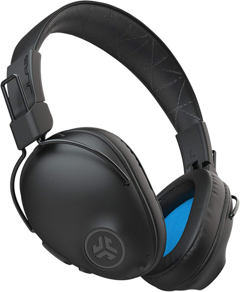 JLab Studio Pro wireless over-ear headphones in black.