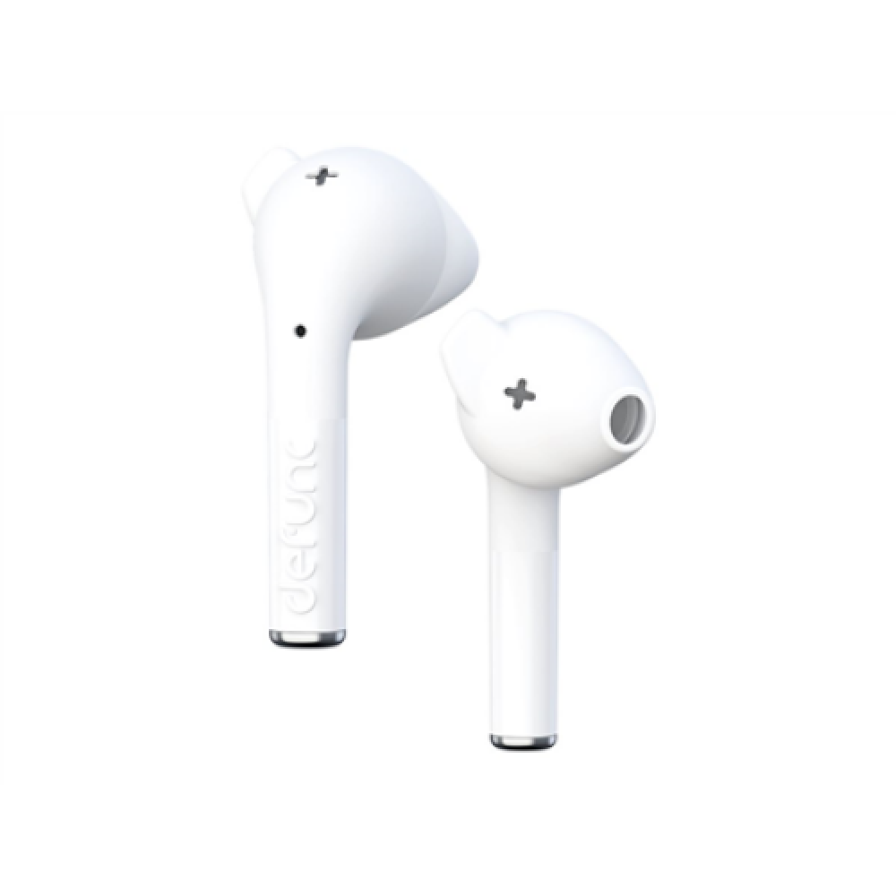 Defunc TRUE GO Slim Slim wireless earbuds in white