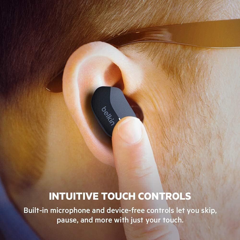 Wireless Earbuds Black IPX5 workout earbuds