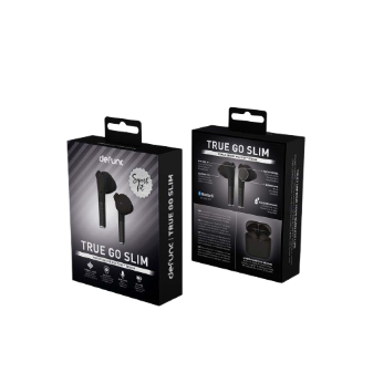 Sound-isolating Bluetooth earbuds