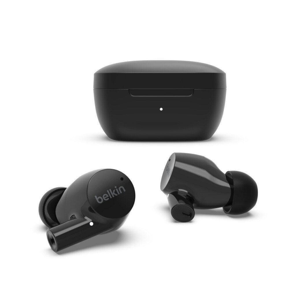 SoundForm Rise Black Wireless charging earbuds