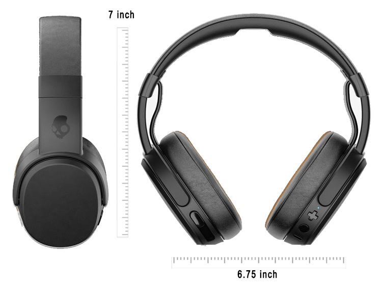 Skullcandy Crusher Black sizes