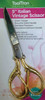 Floral design, beautiful gold handle sewing & quilting scissor.  European design and made.