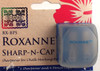 Roxanne Sharp-N-Cap is a great sharpener for chalk marking pencils.  Contains 1 sharpener and 4 pencil caps.