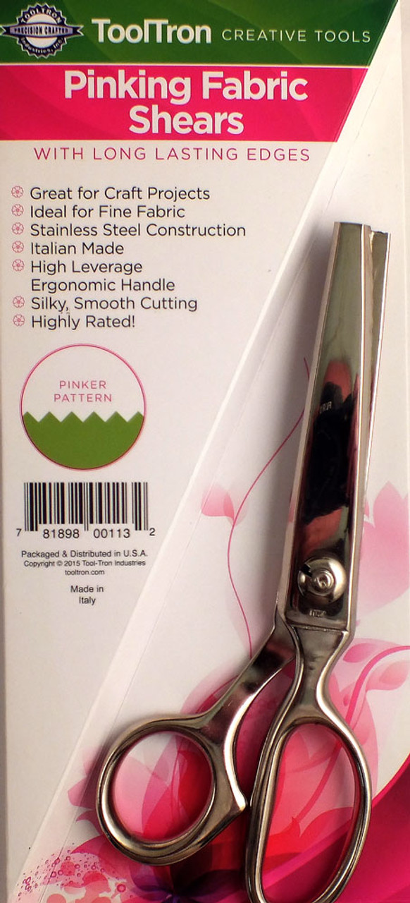 Pinking Shears Zig Zag Scissors Cut Fabric Stock Photo by  ©PantherMediaSeller 337657268