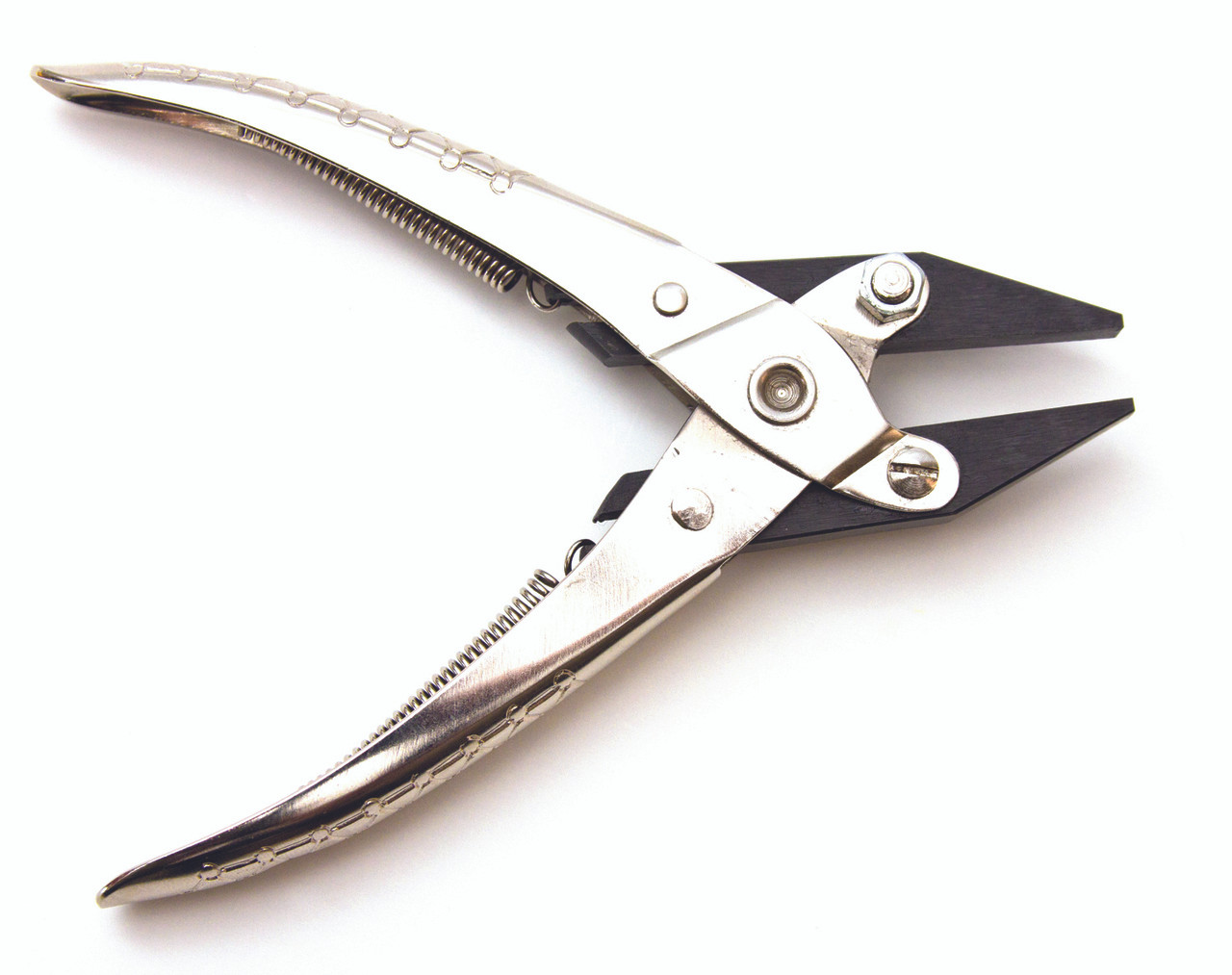 Parallel Action Chain Nose Smooth Jaw Pliers 5-1/2 with Spring