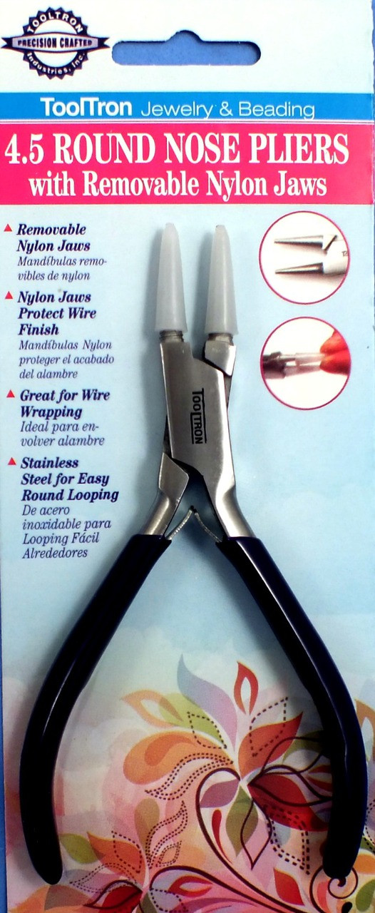 Nylon Jaw Round Nose Pliers