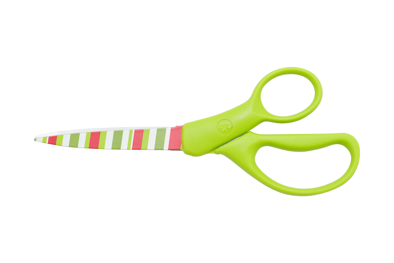 Holidazed Scissors (TM) - Green Stripe Design