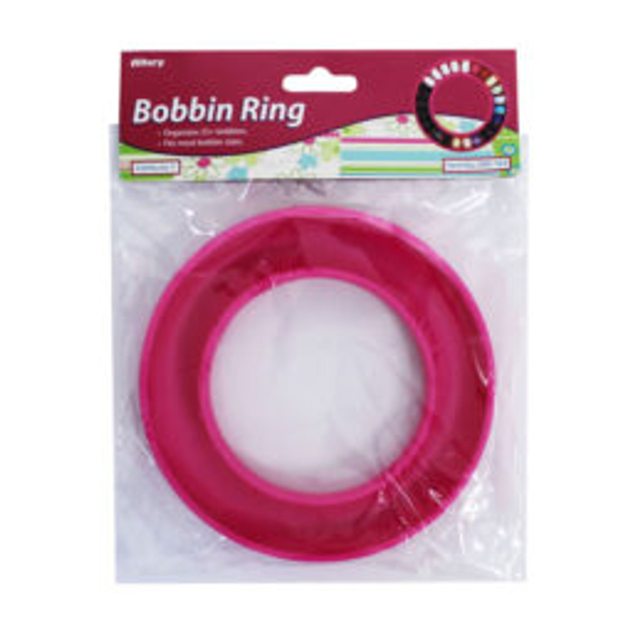 Sewing Bobbin Saver in Pink for Metal or Plastic Sewing Bobbins