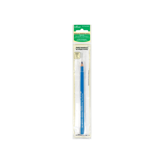 Clover Iron-On Transfer Pencil - Blue
