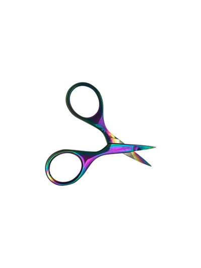 Delicate Kut Scissors. Titanium oxide finish.  Stainless steel. For needleart and/or sewing