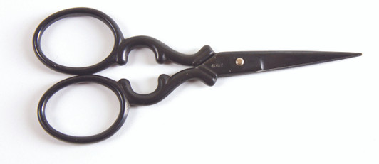 3.5 Inch Black Victorian Scissor