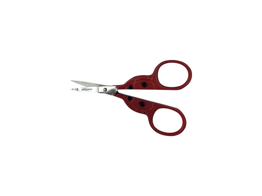 Designer series lady-bug needle art scissors. 3.5 inch stainless steel