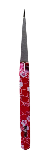 Floral reverse action tweezers