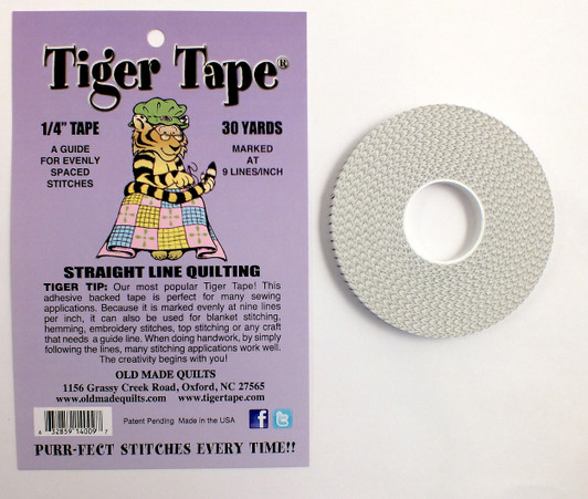 Tiger Tape - Four Lines per Inch - Tooltron Industries, Inc.